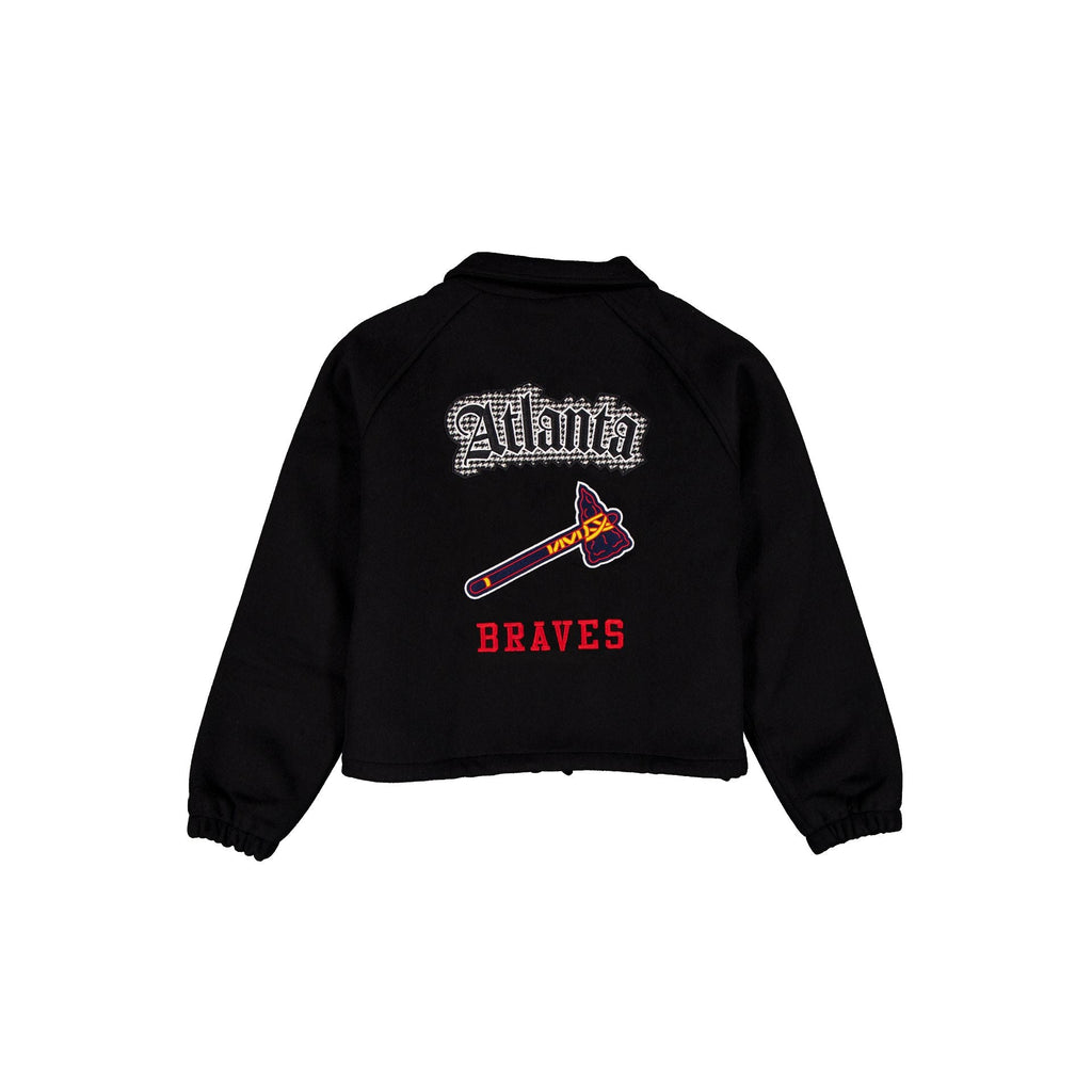 Atlanta Braves Women's Cropped Wool Jacket