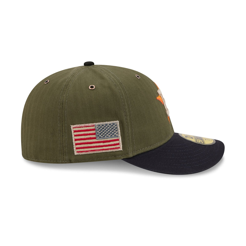 Houston Astros Three Looms American Herringbone 59FIFTY Fitted Hat