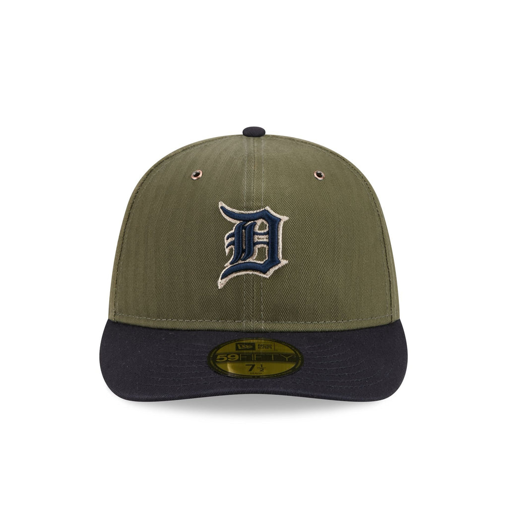 Detroit Tigers Three Looms American Herringbone 59FIFTY Fitted Hat