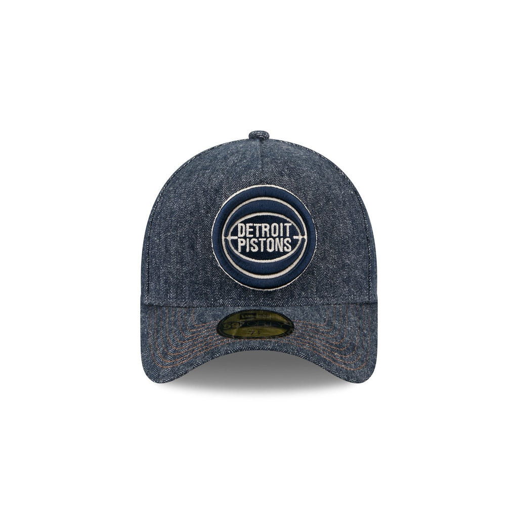 Detroit Pistons Denim 59FORTY A-Frame Fitted Hat