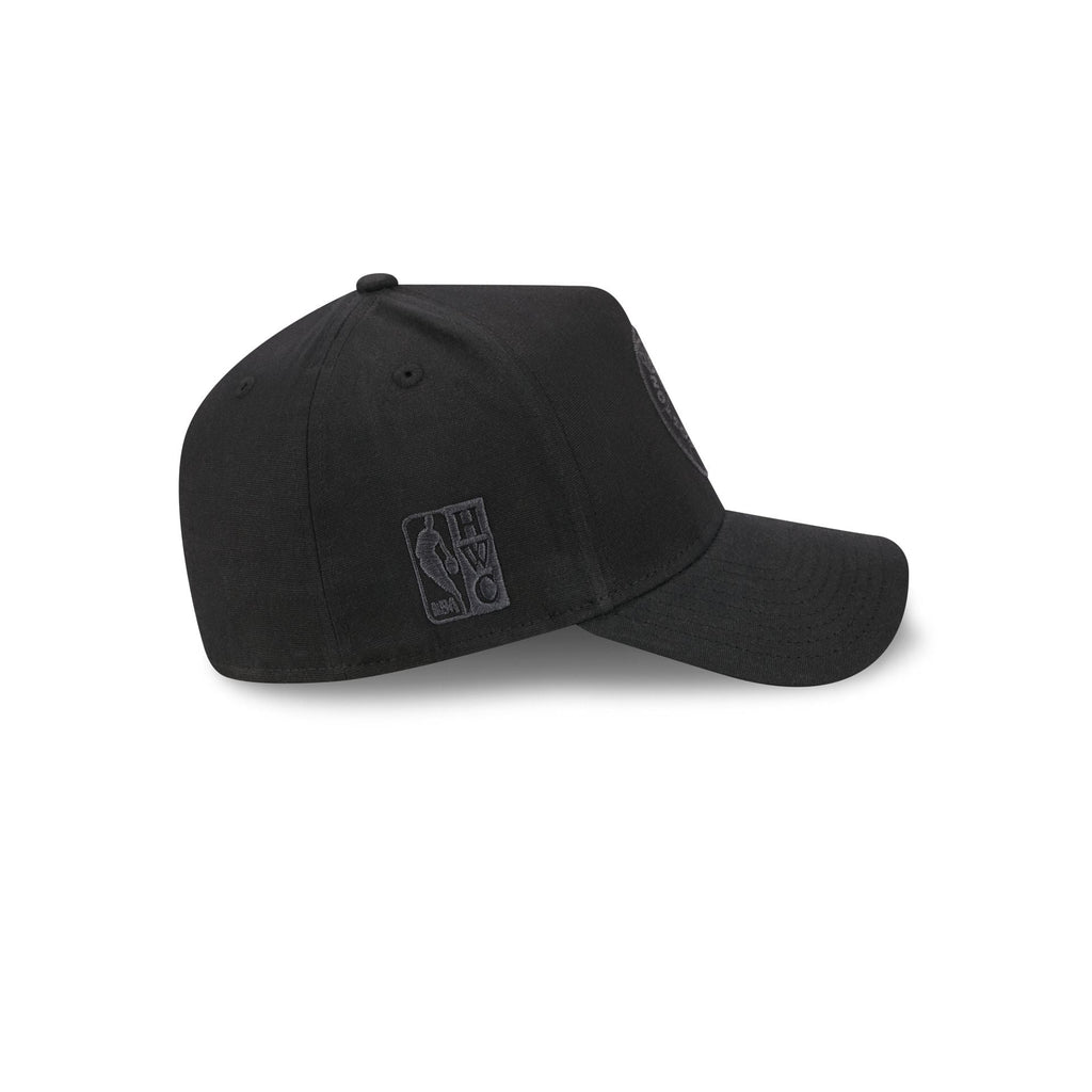 Boston Celtics Waxed Canvas Black 59FORTY A-Frame Fitted Hat