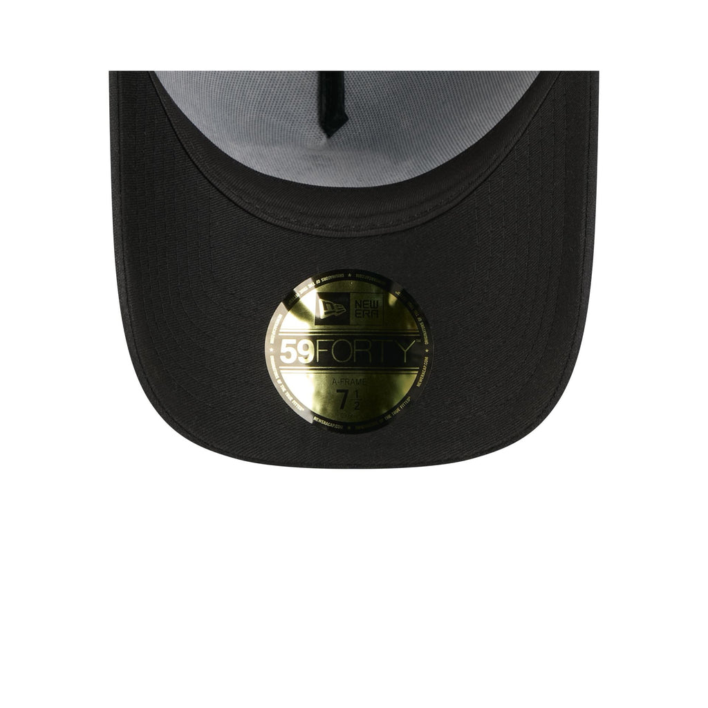 Boston Celtics Waxed Canvas Black 59FORTY A-Frame Fitted Hat