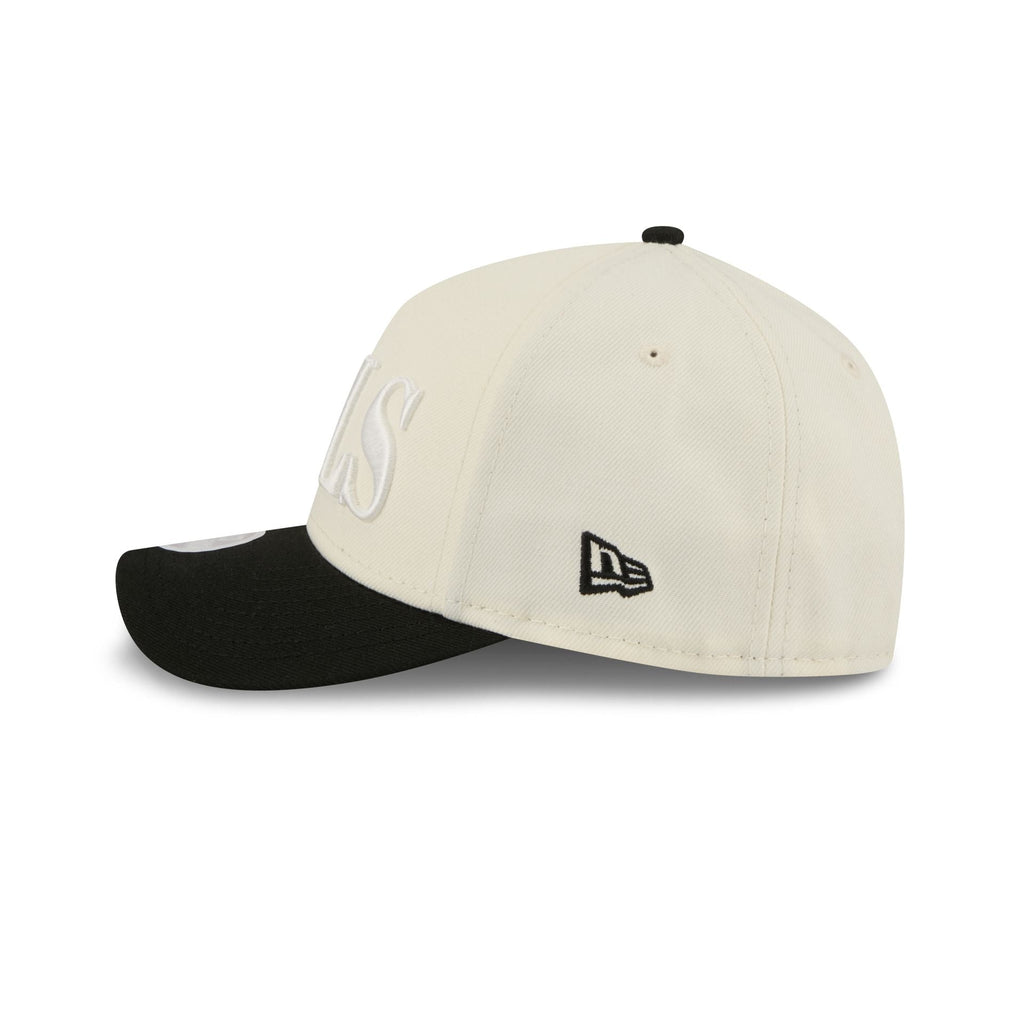 Chicago Bulls Two Tone Chrome Women's 9FORTY M-Crown A-Frame Snapback Hat