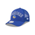 Golden State Warriors Sequin Wordmark Women's 9FORTY M-Crown A-Frame Trucker Hat
