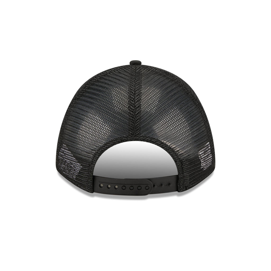 Brooklyn Nets Sequin Wordmark Women's 9FORTY M-Crown A-Frame Trucker Hat