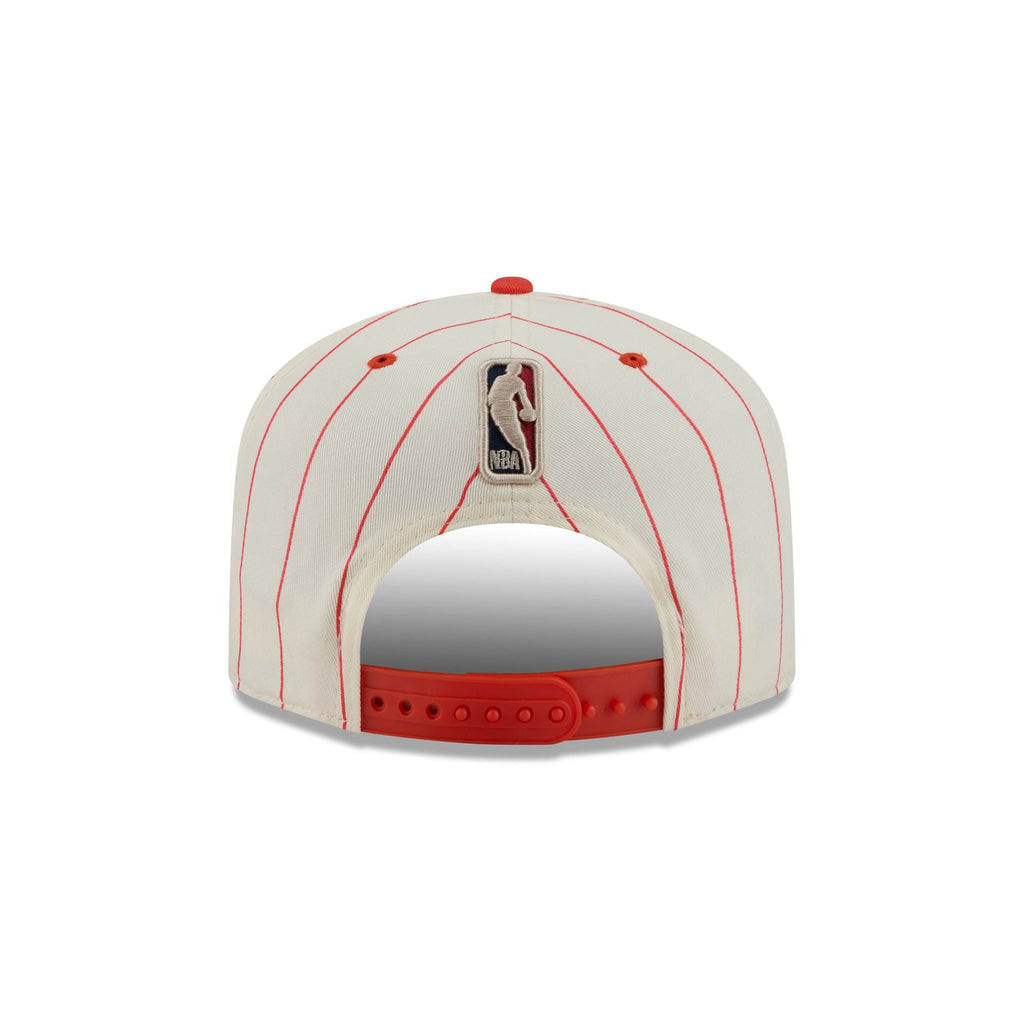 Phoenix Suns Chrome White Pinstripe 19TWENTY Snapback Hat