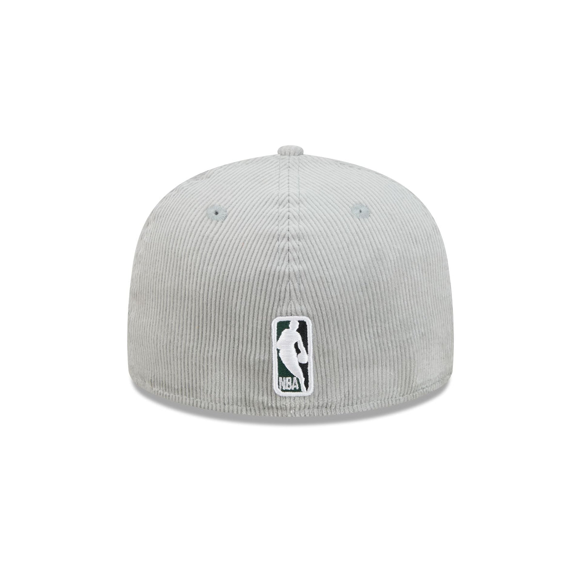 Milwaukee Bucks Light Gray Corduroy 59FIFTY Fitted Hat