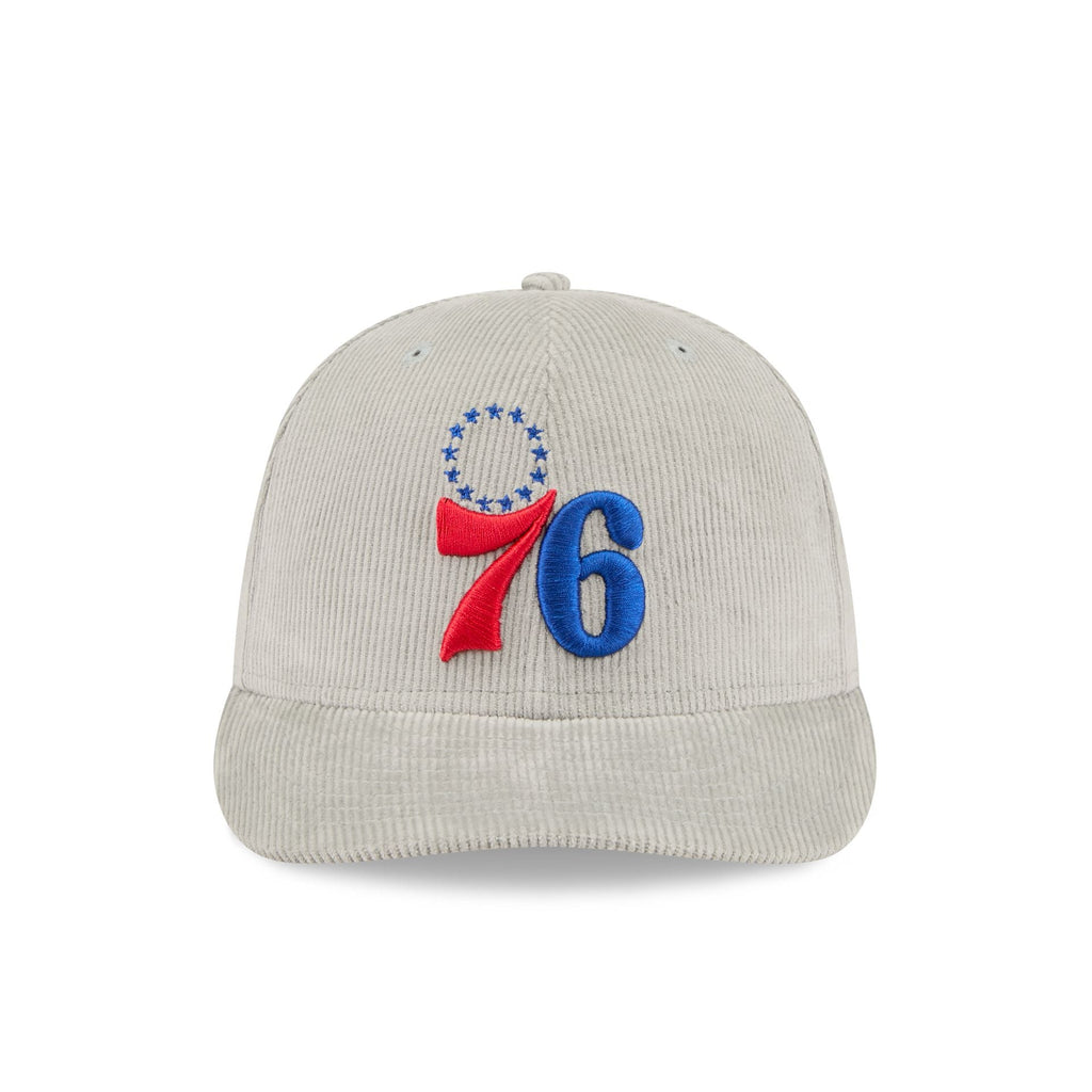 Philadelphia 76ers Light Gray Corduroy 59FIFTY Fitted Hat