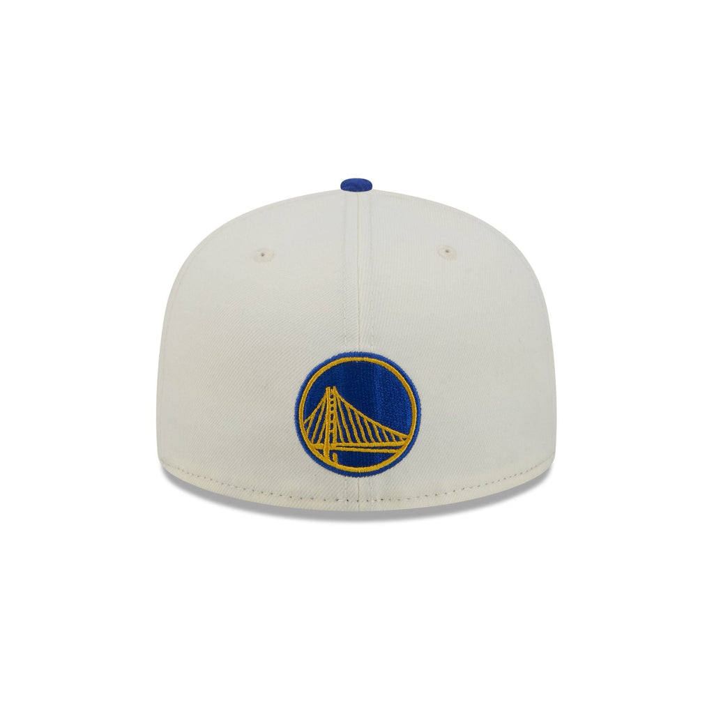 Golden State Warriors Deceptor Chrome White 59FIFTY Fitted Hat