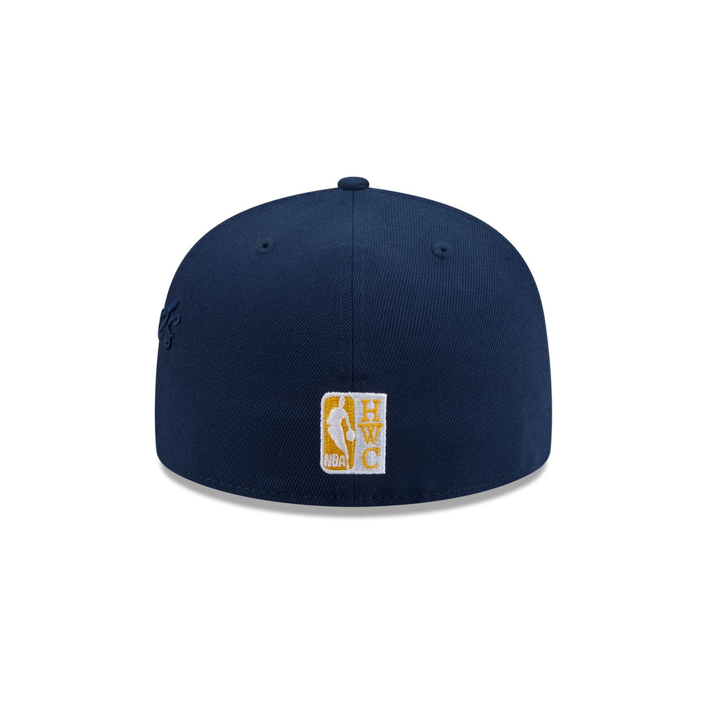 Golden State Warriors Side Script 59FIFTY Fitted Hat