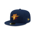 Golden State Warriors Side Script 59FIFTY Fitted Hat