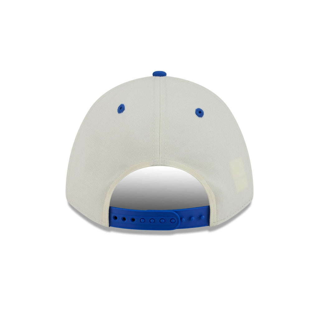 Dallas Mavericks Arched Graphic Chrome White 9FORTY M-Crown A-Frame Snapback Hat