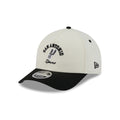 San Antonio Spurs Arched Graphic Chrome White 9FORTY M-Crown A-Frame Snapback Hat