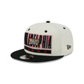 Philadelphia 76ers Classic Stacked Chrome 9FIFTY Snapback Hat