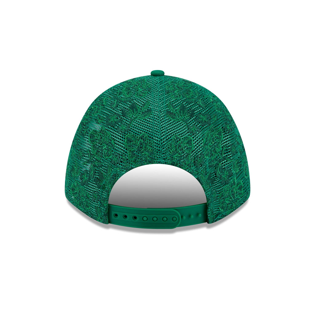 Boston Celtics Floral Mesh Women's 9FORTY M-Crown Trucker Hat