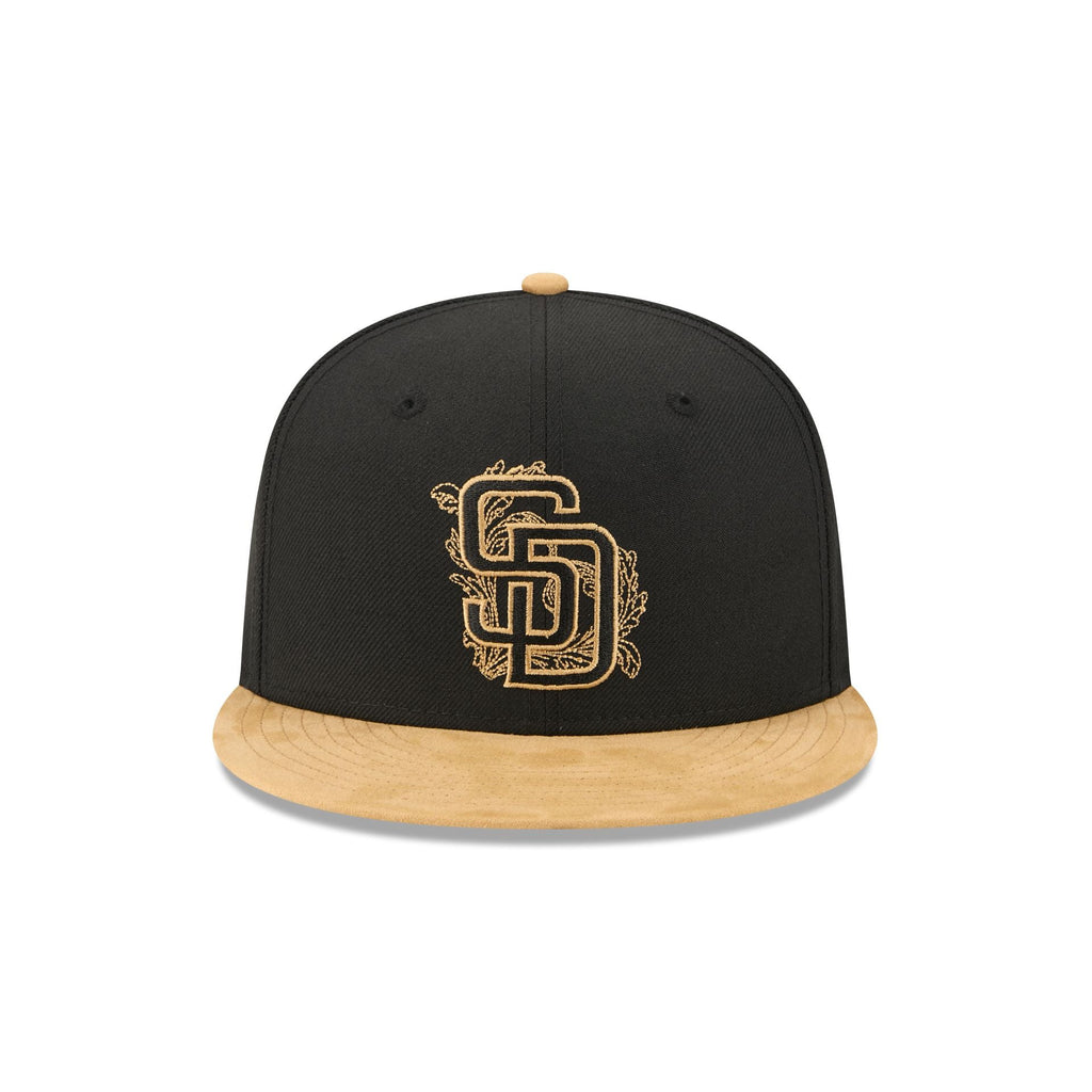 San Diego Padres Black Wool 59FIFTY Fitted Hat
