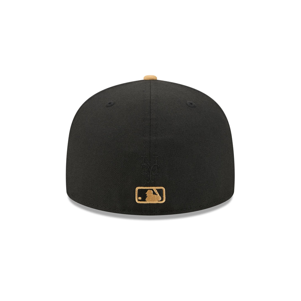 New York Mets Black Wool 59FIFTY Fitted Hat
