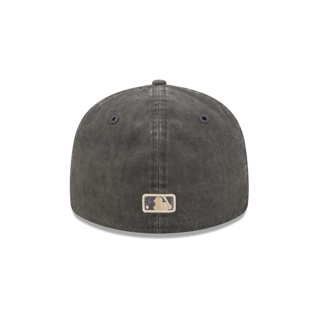 New York Mets Visor Stitch Retro Crown 59FIFTY Fitted Hat