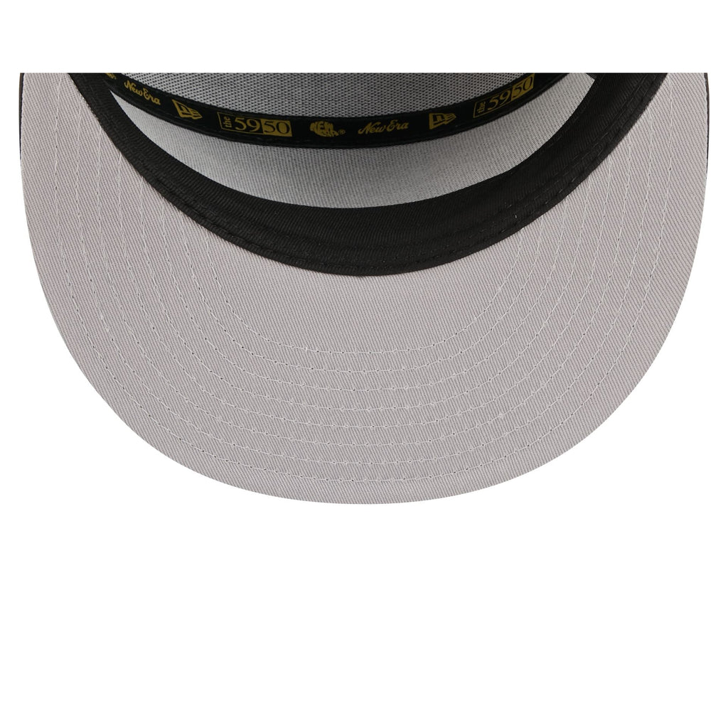 San Diego Padres Gold Logo Rope Split Panel 59FIFTY Fitted Hat