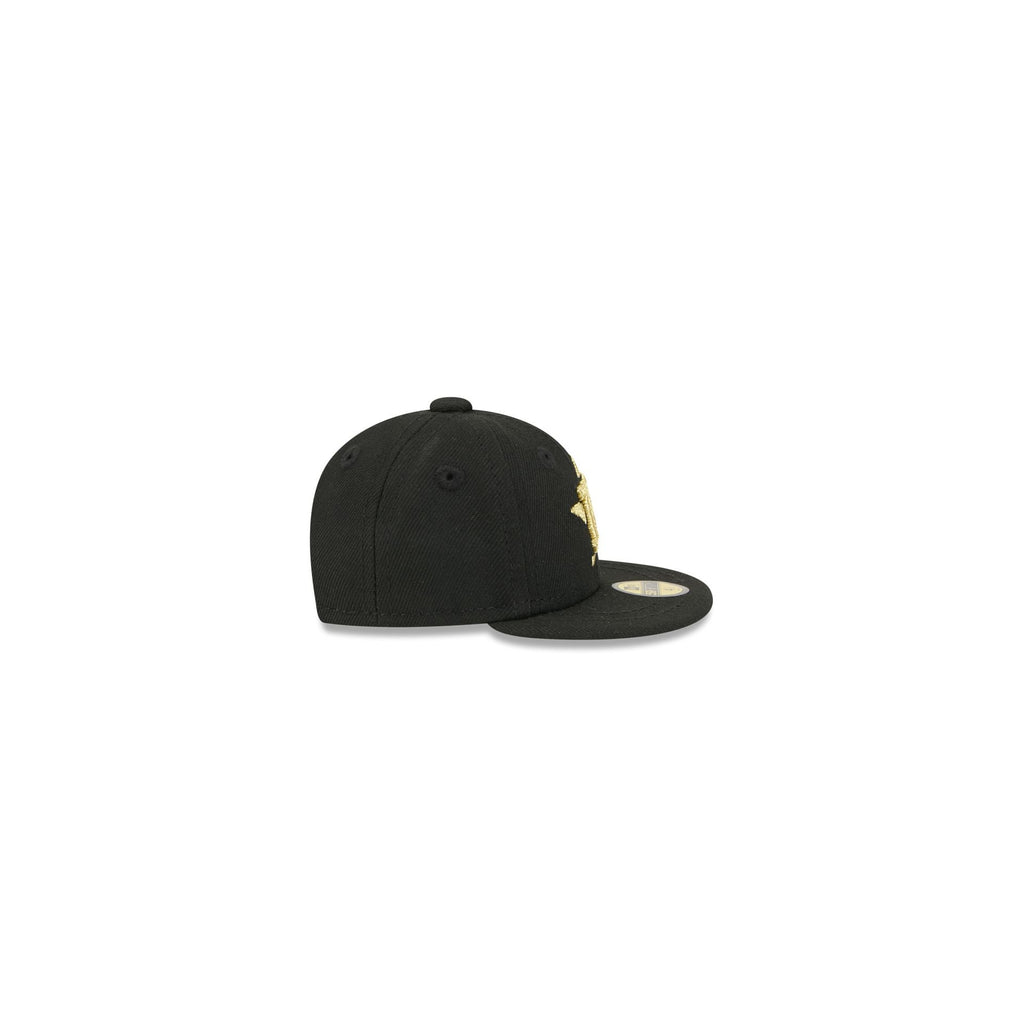 Houston Astros Gold Logo Mini 59FIFTY Fitted Hat