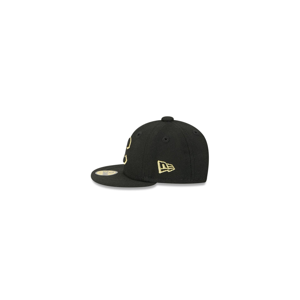 Chicago Cubs Gold Logo Mini 59FIFTY Fitted Hat