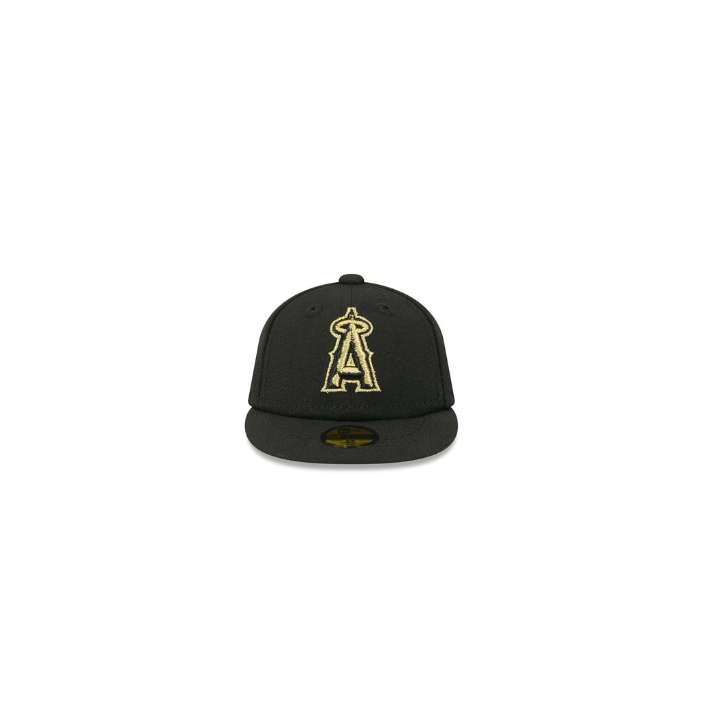 Los Angeles Angels Gold Logo Mini 59FIFTY Fitted Hat