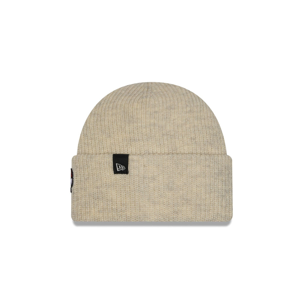 Chicago Bulls Woolen Heather Gray Short Cuff Knit Beanie Hat