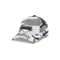 Los Angeles Lakers Washed Camo 9FORTY A-Frame Unstructured Cut-Off Visor Snapback Hat