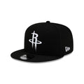Houston Rockets Black and White 9FIFTY Snapback Hat
