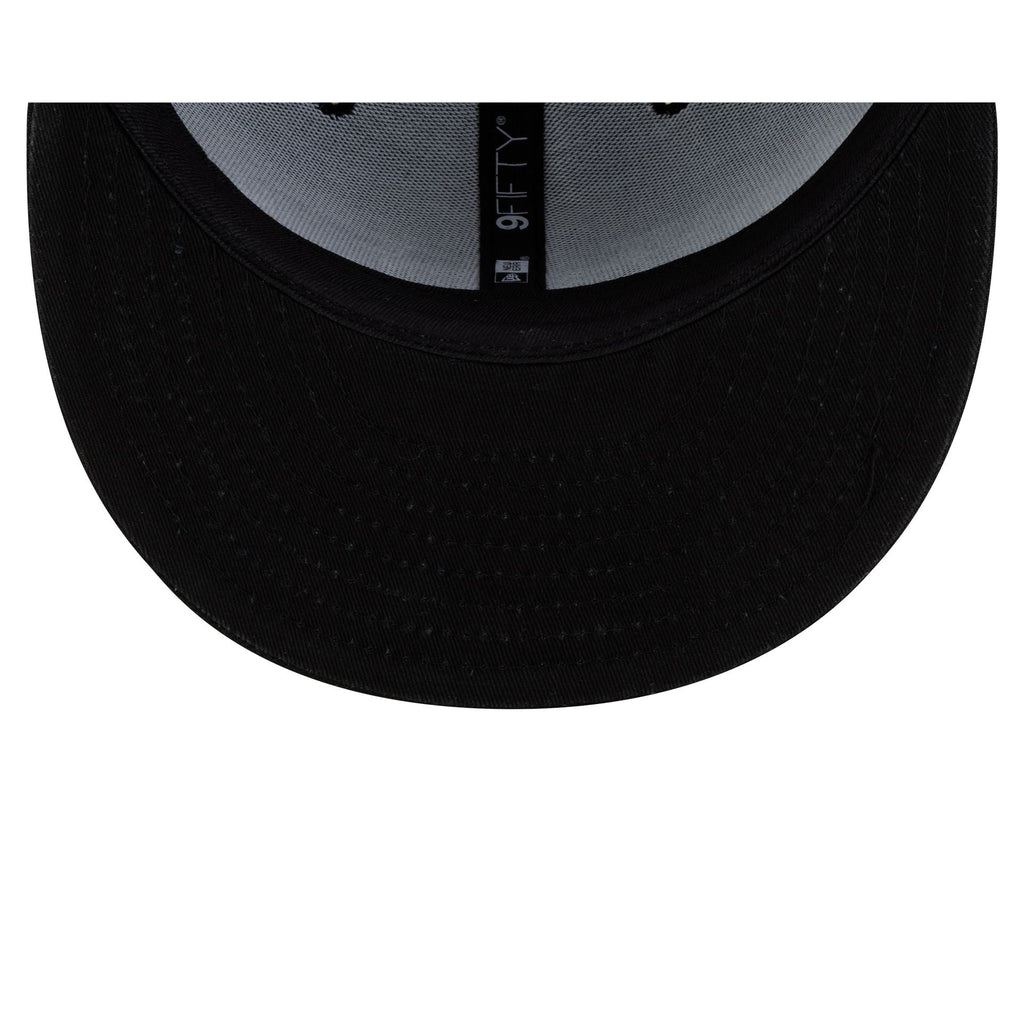 Houston Rockets Black and White 9FIFTY Snapback Hat