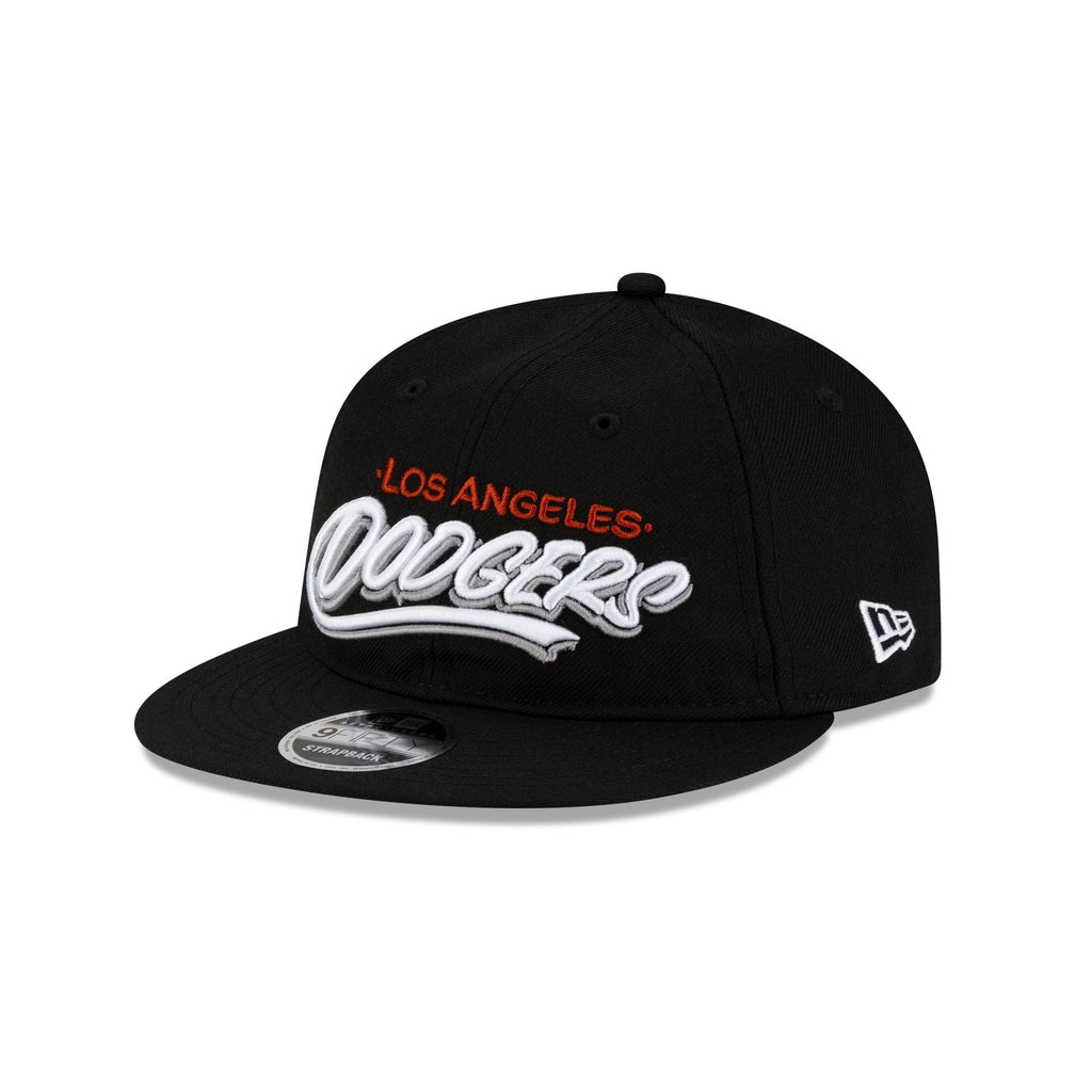 Born x Raised x Los Angeles Dodgers Sign Black Wool Retro Crown 9FIFTY Adjustable Hat