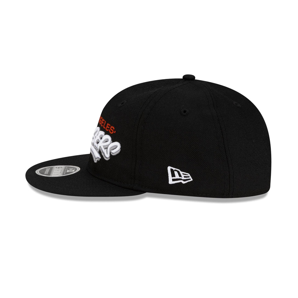 Born x Raised x Los Angeles Dodgers Sign Black Wool Retro Crown 9FIFTY Adjustable Hat
