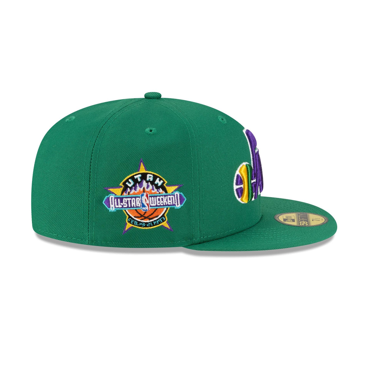 Utah Jazz 1979-1996 Hardwood Classics Green 59FIFTY Fitted Hat