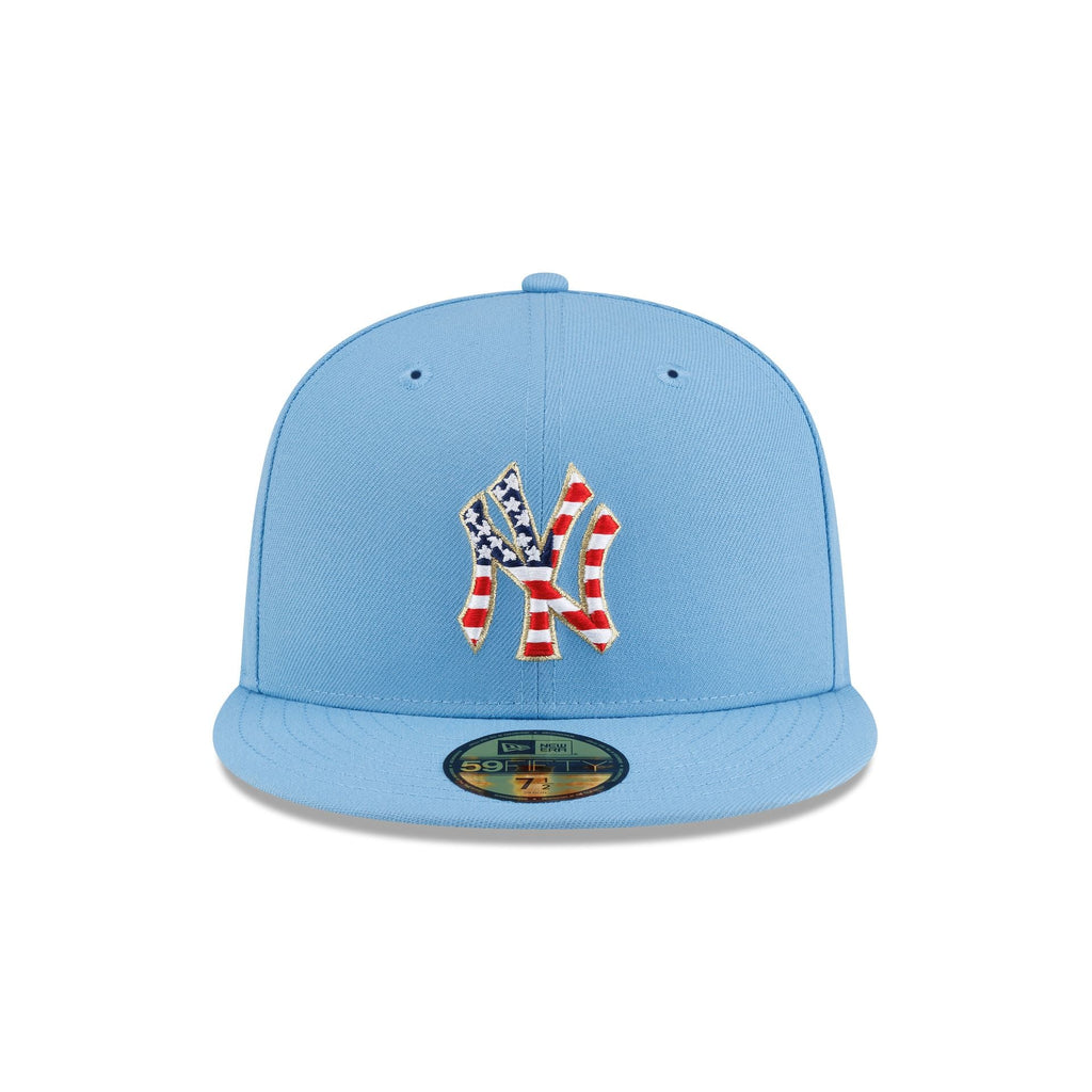 New York Yankees Red. White & Blue 59FIFTY Fitted Hat